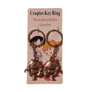Love Tigers Keychain for Couples